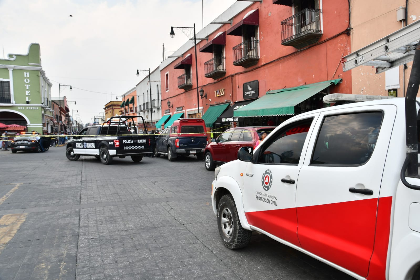 Atiende Policía Municipal de Huamantla reporte de persona tendida en la vía pública